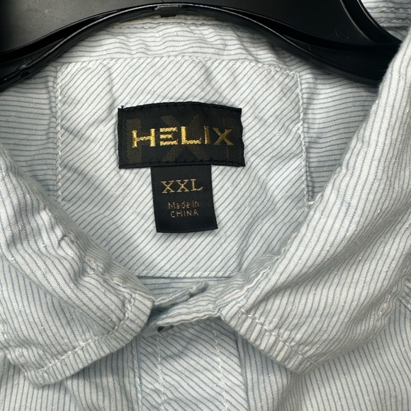 🔷HELIX Men’s Long sleeve button down shirt- XXL - Picture 10 of 11